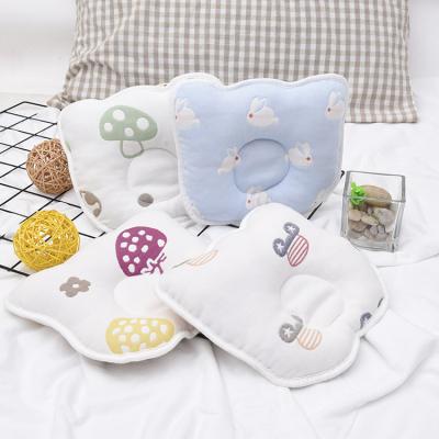 China Organic baby pillow Z0010 cartoon shape cotton baby pillow anti-polarization head shaped pillow a variety of shape for sale