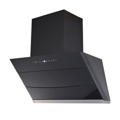 China Hotel Side Wall Mounted Smart Fashion Design Attractive Exhaust Range Hood for sale