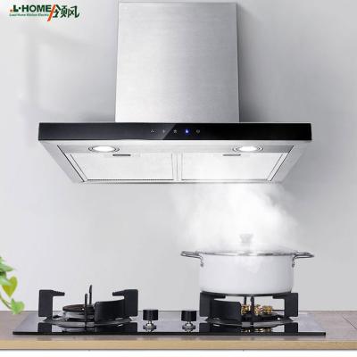 China Hotel Fireplace Chain Hood Fan Manufacturer Kitchen Range Wall Mounted Hood for sale