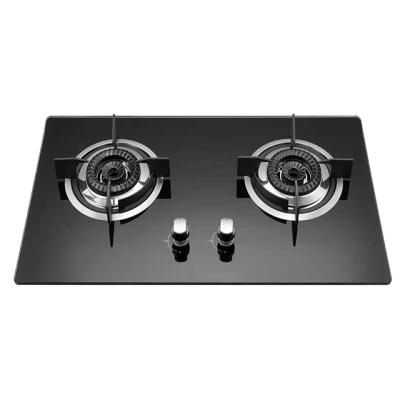 China Wholesale Hotel Porcelain Household 2 Burner Stove Kitchen Electric Induction Portable Gas Stoves for sale