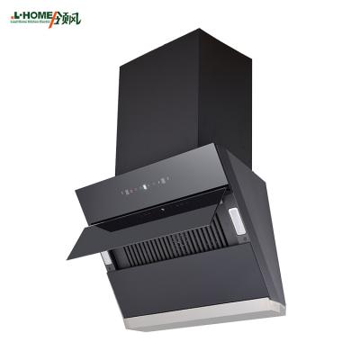 China Hotel Kitchen Exhaust Hood Household Range Hood Stainless Steel Smoke Exhaust Suction Kitchen Side Hood for sale