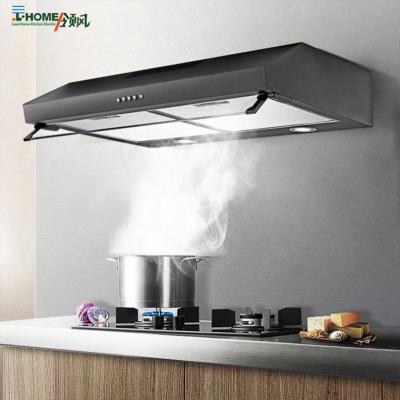 China Hotel China Cooking Appliances Touch Screen 60cm Range Hood 600mm Angled Cooker Hood for sale