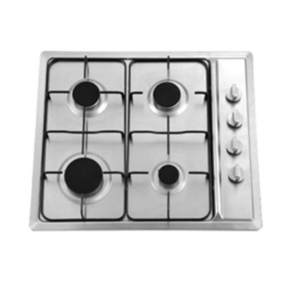 China Hotel Gold Supplier Butane Grill 4 Burner Gas Cooker Top Steel Gas Stove With Table for sale