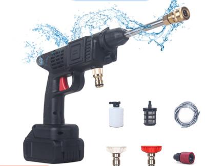 China Cordless Pressure Washer High Pressure Cordless Car Cleanig Gun Jet Car Washer High Pressure Gun for sale