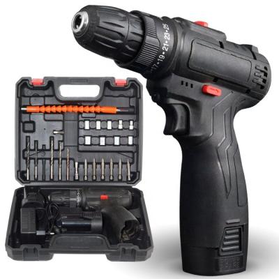 China Best Price Hand Tools Small Machine Hand Tools 12v Battery Cordless Brushless Impact Drill 245*210*60mm Portable Electric Cordless Electric Drill for sale