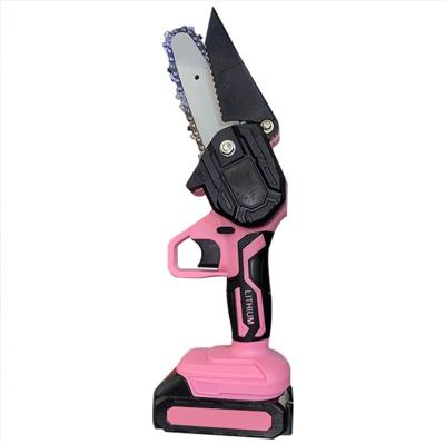 China High work efficiency hot sale quality handle 24V lithium chainsaw machine for household for sale