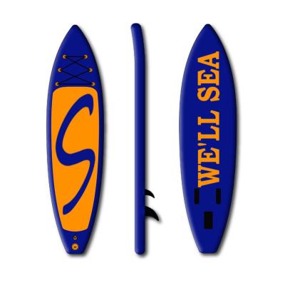 China Inflatable Hot Sales Long Lifespan Surfboard With Inflatable For Lakes And Rivers for sale