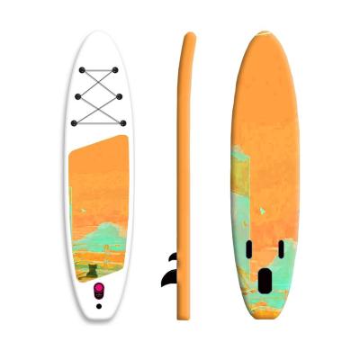 China Inflatable High Quality High Quality Gear Material Surfboard With Inflatable For Lakes And Rivers for sale