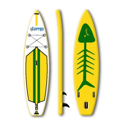 China Hot Sale Low Price Color Customization Inflatable Surfboard With Inflatable For Lakes And Rivers for sale