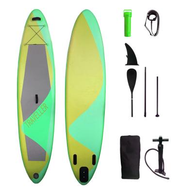 China 2021 WATER SPORT Inflatable Paddle Board Paddle Board Inflatable Powered Fishing Surf Board for sale