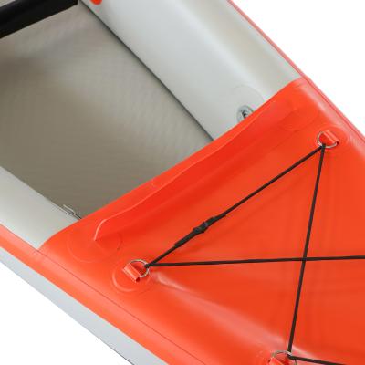 China 0.9mm PVC Webbing Kayak Carry Handle Color Plastic Customized Foldable Kayak Fishing Boat for sale