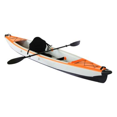 China Drop Point Fishing Kayak For Single Person Drop Point Equipment Inflatable Kayak Fishing Boat for sale