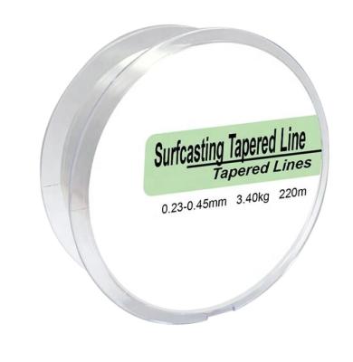 China High Strength Single Or Four Multi Color Sink Line Ciolor Surfcasting Tapered Fishing Line for sale