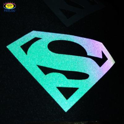 China Viable Colored Reflective Heat Transfer Sticker For Clothing for sale