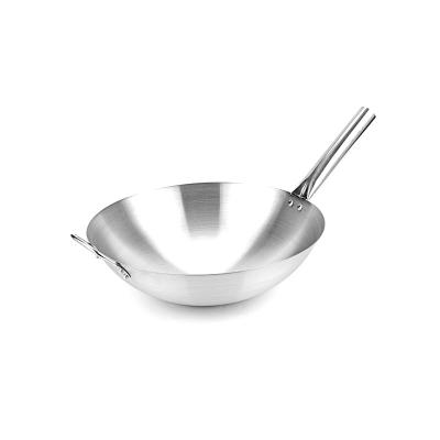 China No Round High Performance Carbon Stainless Steel Bottom Liner Wok Good Quality for sale