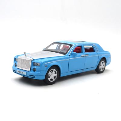 China Amazon Eco-friendly Material Hot Selling 1:32 Pull Back Luxury Limo Diecast Model Car Diecast Toys Custom Diecast Toy Cars For Gifts for sale