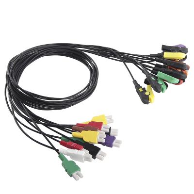 China GE Marquette 10 de Kabel en Leadwires van de Loodröntgenstraal ECG Radiotranslucent Te koop