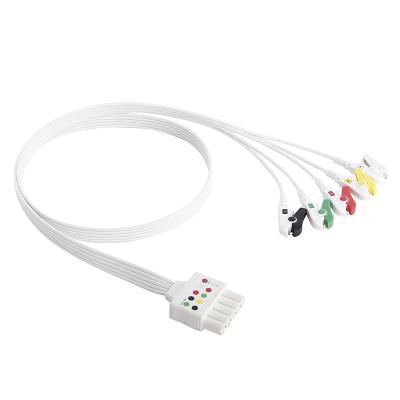 China Mindray Compatible Disposable ECG Leadwire ECG Cable and Leadwires zu verkaufen