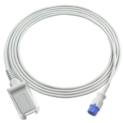 China Comen Digital Tech C60 SpO2 Sensor Cable SpO2 Extension Cable 3.0M 040-000243-00 for sale