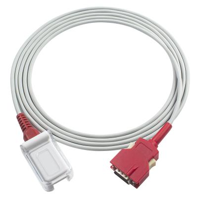 China for M-asimo Compatible SpO2 Adapter Cable 2055 3.0M for Pronto-7, Rad-5, Rad-57, Rad-5v, Rad-8, Rad-87, Radical-7 for sale