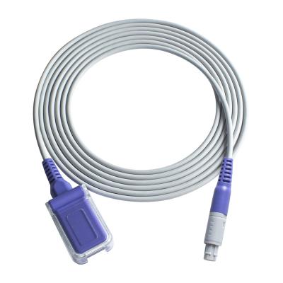 China Compatible Primedic xd300 Defibrilator SpO2 Primedic Extension Cable 8Pin 3.0M for sale