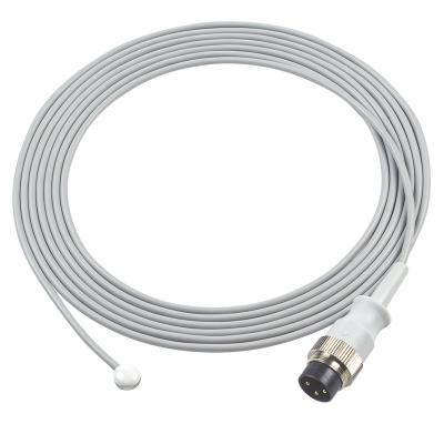 Cina 3pin 2.25K Temperature Probe Cable For Fanem Neonate Incubator Infant Warmer in vendita