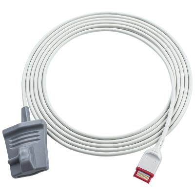 China Compatible Rad-97 Reusable SpO2 Sensor Adult Soft Tip Cable For M-Asimo SpO2 for sale