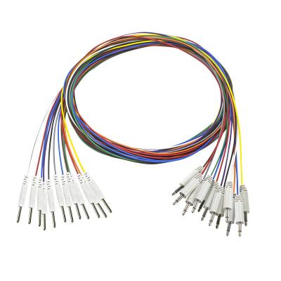 China 3.0 Mono Stecker-2.0mm Pin EEG Kabel Elektrode EEG Kabel EEG Kappe zu verkaufen