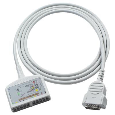 China Flexible GE Healthcare Marquette EKG Trunk Cable 22341809 for Adult/Pediatric Monitoring for sale