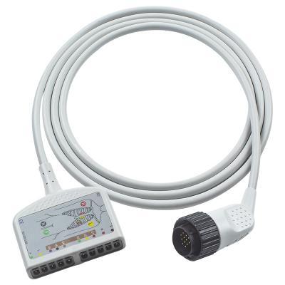 Κίνα 16Pin Compatible Kenz EKG Trunk Cable IEC/AHA για ενήλικες/παιδιατρικούς ασθενείς προς πώληση