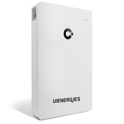 China Off Grid Solar System UIENERGIES 48V/51.2V PV Home Solar System 10.2kwh Home Power Station Hybrid Battery Storage for sale