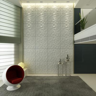 China Hot Selling Waterproof+ECO-Friendly PVC wallpanel wainscoting panels interior wall 3d panel mural decor for home decoration for sale