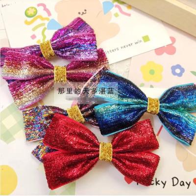 China Hot Recyled edge velvet ribbonOrnamental goodsgold multi colors shimmer velvet gift wrap llic ribbon for sale