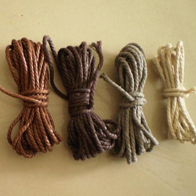 China 2018 Sustainable New Promotion Braided Cotton Waxed Rope Durable In Use for sale