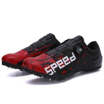 China China Factory Wholesale Automatic Lace Spike Shoes Breathable Professional Sports Athletics Safty Spike Shoes for sale