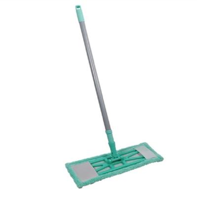 China Minimalist Eisho Hot Selling Tools Household Floor Cleaning Flat Mop With Retractable Bar Microfiber Broom for sale