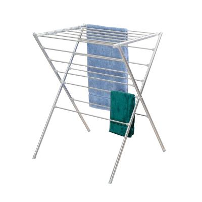 China Save Space Small Portable Powder Coated Steel Metal Collapsible Tower Clothes Drying Rack for sale