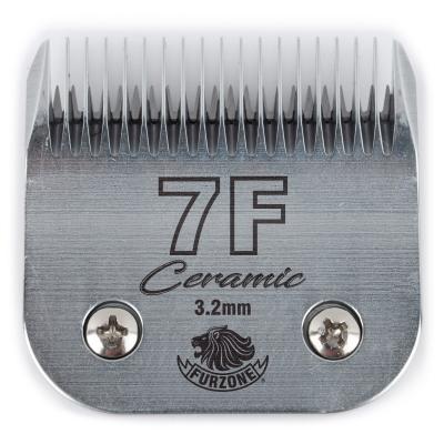 China Furzone Size 7F 3.2mm Ceramic Clipper Blade Pet Stocked for sale