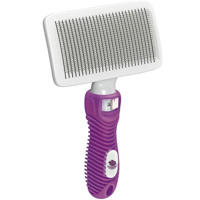 China Stocked Self-Releasing Mold Slicker Brush Dog Grooming for sale