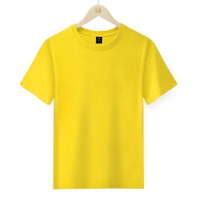 China Custom Printing Anti-Wrinkle Round Neck White Plain Plain Men Short T-Shirt for sale