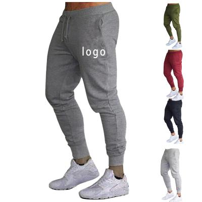 China Custom Wholesale High Quality 100%cotton Anti-wrinkle Printing Mens Joggers Sweatpants For Men for sale