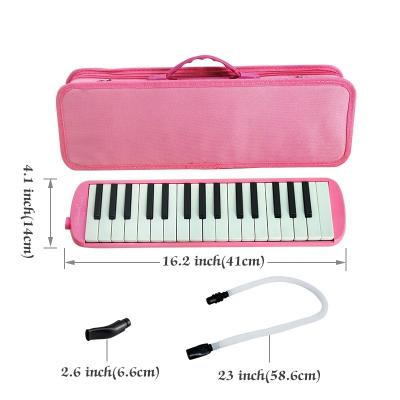 China Copper Low Price 32 Master Melodica Pianica Melodion Inch Pink Piano With Hard Case for sale