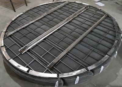 China Edelstahl-Draht Mesh Demister Pad 100mm - 200mm Stärke Franc 369 zu verkaufen