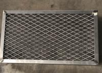 China Rejillas 550m m * 300m m por encargo de Mesh Mist Eliminator Expanded Mesh del alambre en venta