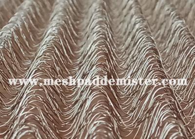 China Waved 316L Corrugations Knitted Wire Mesh for sale