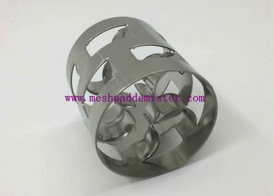 China Stripping Tower 76mm 410s Metal Pall Ring 1mm Thickness for sale