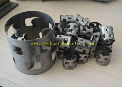 China 304 Pall Ring Metal Random Packing 76 × 76 × 1 Mm Custom Fabrication for sale