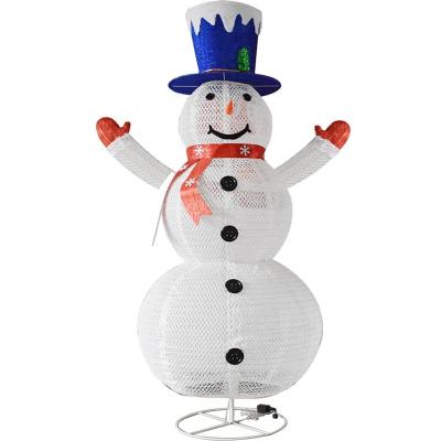 China Party/Garden/Home/Mall/Home Customized Pattern Light Christmas Snowman Pattern Light Fairy Lights Decoration Holiday Decoration 110V 220V for sale