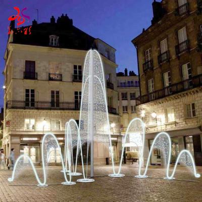 China Indoor Park Garden Wholesale Decoration LED Fountain Lights for sale