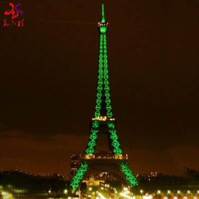 China 2021 new products outdoor waterproof outdoor decoration rgb 3d led strip lit with program decorative Eiffel Tower pattern lights for sale